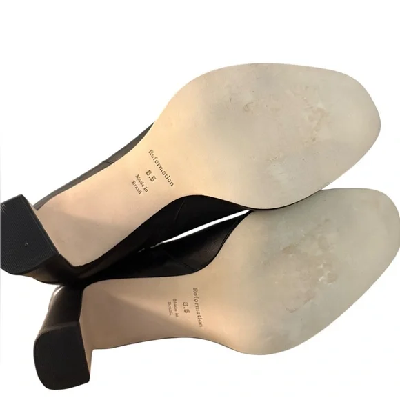 Reformation Gillian Black Boots – Sz 8.5 - Picture 9 of 10